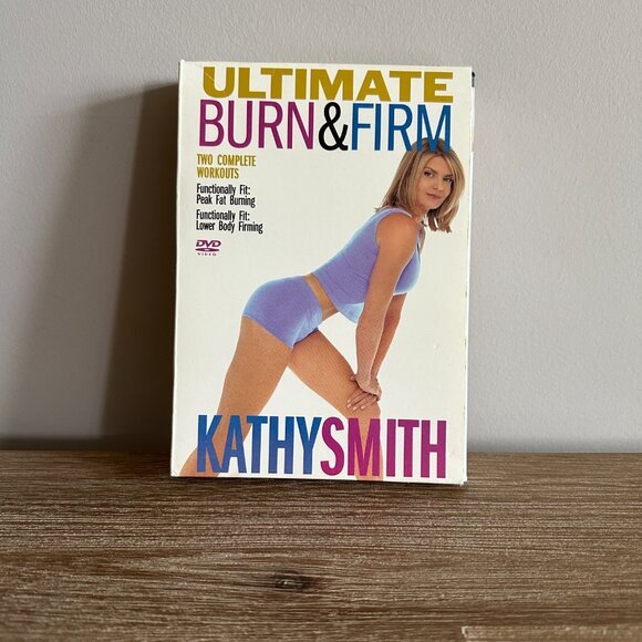 Kathy Smith Ultimate Burn and Firm Workout DVD Set Fat Burning Lower Body - Picture 2 of 12